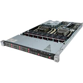 HP ProLiant DL360P G8 Server 2x 2.70GHz E5-2680 8 CORE 32GB 2X 146GB 10K SAS (متجدد)