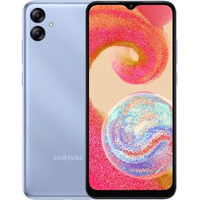 SAMSUNG Galaxy A04e (SM-A042M/DS) Dual SIM 32GB, 6.5" GSM Unlocked, International Version (32GB SD Card Bundle) - Light Blue (Renewed)