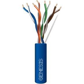 Genesis 50781106 Cat5e 24g Riser Cable 1000 Box Blue