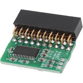 TPM 2.0 Module, 20Pin Vertical Trusted Module for SuperMicro AOM TPM 9665V TCG 2.0, Compatible with SuperMicro AOM TPM 9665V TCG 2.0