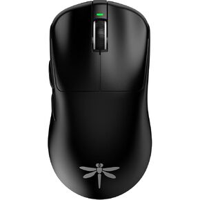 VGN F1 Pro Max Wireless Gaming Mouse - 55g Ultralight - 26000 Adjustable DPI - 1000Hz Polling Rate - 200h Battery - Wireless & Wired Mode - 6 Programmable Buttons - Professional Grade - USB-C - Black