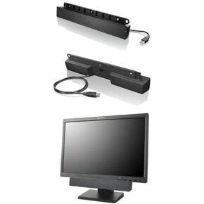 Lenovo 0A36190 USB Soundbar by Lenovo (Renewed)