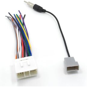 Radio Wiring Harness Connector, Antenna Adapter Compatible with 1997-2008 Subaru Outback WRX Impreza Forester Legacy, Stereo Wire Cable Connector Adaptor, CD Player Install Adapter Connector