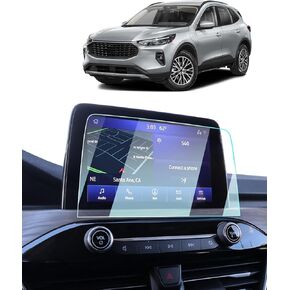 2020-2024 2025 Ford Escape Screen Protector -For Escape (SE/SEL/Titanium/Base/Active/ST-Line/ST-Line Select) 8 Inch Touchscreen, 2025 Escape Accessories 9H Tempered Glass Anti-Fingerprints Cover