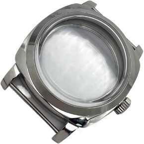 47mm Stainless Steel Watch Case Compatible With ETA 6497/6498 Movement Men's Watches Case Watch Accessories watch case