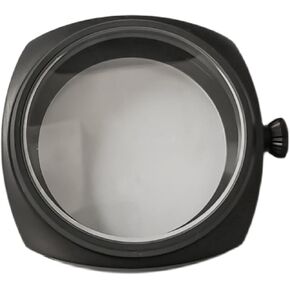316L Stainless Steel Plated Black Case 45mm Screw In Handle Suitable For 6497/6498 / 3600 Manual Movement watch case