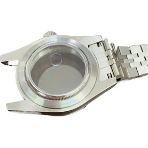 Stainless Steel Watchcase Style 39mm For NH35 NH36 4R35 4R36 Movement Sapphire Crystal Strap Watch Parts 10ATM watch case