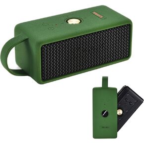 Silicone Protective Case Skin Cover Compatible with Marshall Emberton III Portable Bluetooth Speaker (Green)