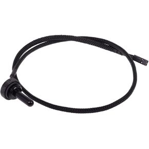 Alphacool 17365 Eiszapfen Temperature Sensor Plug G1/4 - Deep Black Water Cooling Monitoring