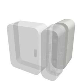 Simplisafe Entry Sensor Magnet Risers | Contact Sensor Spacers with 3M Adhesive | Easy Instal for All Simplisafe Security Systems (1/2 inch - 1 Pack)