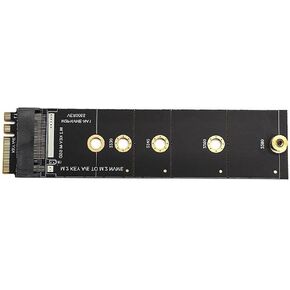 M2 For KEY A-E To M2 NVME Adapter Card NVME KEY-M Expansion Support For M.2 SSD 2230-2280 WiFi Interface To M2 NVME M.2 Nvme Ssd Adapter Card M2 KEY A-E To M2 NVME Adapter Converter Card NGFF TO
