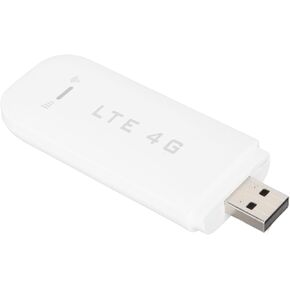 4G LTE USB Router Modem Dongle with SIM Card Slot for Home Outdoor Travel Car, 10 Users Sharing Portable High Speed Mobile Network Card for Phone PC Tablet