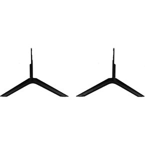 OEM Part Replacement - Legs Stand Base Compatible with Samsung 86" UHD Smart TV, Models UN86TU9010 and UN86TU9010FXZA (No Screws Needed, Stand Snaps in Place)