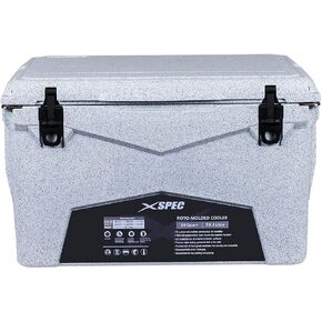 Xspec 60 Qt XL Roto Molded High Performance Camping Cooler Ice Chest | Extra Large Pro Tough Durable Outdoor Overland Rotomolded Hard Cooler