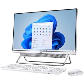 Dell All-in-One Desktop | Inspiron | 27" 1920x1080 Touch IPS LED | Intel Core i7-1165G7 4-Core | 32GB DDR4 | 1TB SSD Windows 11 Home | Wi-Fi 6 - Bluetooth 5.1-1080p HD Camera - Silver