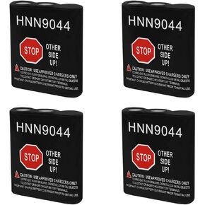 Mighty Max Battery HNN9044 Replacement for Motorola HNN9056, HNN9056a - 4 Pack