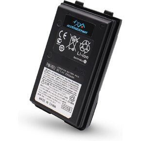 FNB-V67Li 2200mAh 7.4V Li-Ion Battery Compatible for YAESU & VERTEX FT-60 FT-60R FT60R VX110 VX120 VX146 VX150 VX160 two way radios Replacement Battery Pack FNB-V57H FNB-64 FNB-64H FNB-V67LI FNB-83H