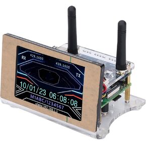 MMDVM Hotspot Board T124B Digital Voice Modem with 3.5 Inch Screen, WLAN Ethernet Port, Single Duplex Interconnection for, D Star, YSF(C4FM), P25, NXDN, POCSAG
