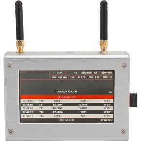MMDVM Duplex Hotspot Board, 4.3inch Color Display, 3000mAh Battery, Multi Mode Digital Voice Modem with Ethernet Connection, for HAMs