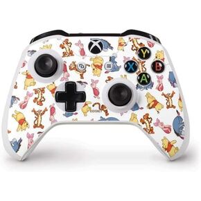 Skinit Decal Gaming Skin Compatible with Xbox One S Controller - Officially Licensed Disney Winnie The Pooh Character Pattern Design