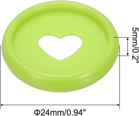 أقراص تجليد الكتب البلاستيكية مقاس 35 مم من باتيكل، 22 حزمة من أقراص التوسيع المنفصلة وحلقات ربط القلب لمخطط أجهزة الكمبيوتر المحمول بنفسك، أسود in Kuwait