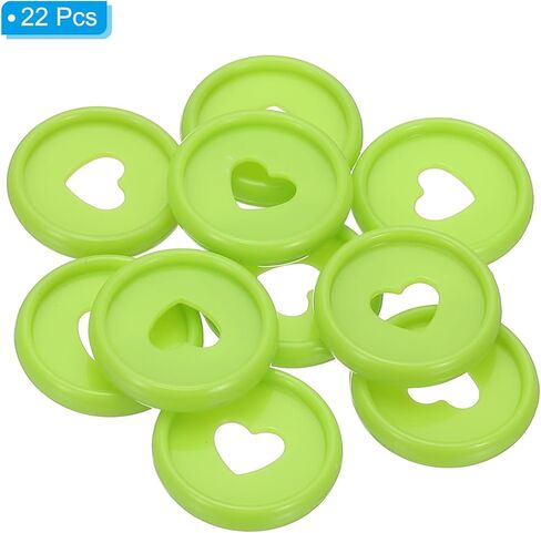 أقراص تجليد الكتب البلاستيكية مقاس 35 مم من باتيكل، 22 حزمة من أقراص التوسيع المنفصلة وحلقات ربط القلب لمخطط أجهزة الكمبيوتر المحمول بنفسك، أسود in Kuwait