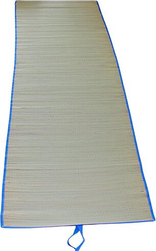 Set of 2 Natural Straw Beach Mats 24" x 72" - Multi-Purpose, Portable & Eco-Friendly - Perfect for Yoga, Picnics, Camping Festivals & Outdoor Activities … in Saudi Arabia