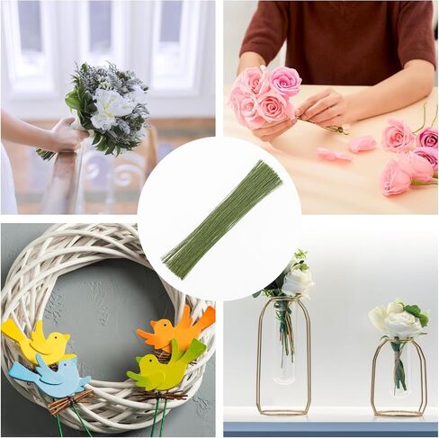 NESCCI Flower Tape,Floral Tape for Bouquets,12 Rolls of 1/2 "Wide Dark Green Flower Tape,Used for Wrapping Bouquet Stems and Flower Crafts,Wedding Bouquet (Dark Green, Size 264) in Saudi Arabia