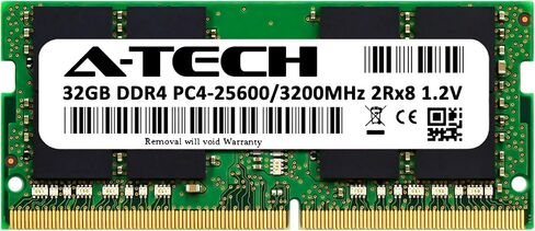 A-Tech 64GB Kit (2x32GB) RAM for ASUS ROG Strix G15 (2021) G513, G513IC, G513IE, G513IH, G513IM, G513QC, G513QE, G513QM, G513QR Laptop | DDR4 3200MHz PC4-25600 SODIMM 1.2V 260-Pin Memory in Kuwait