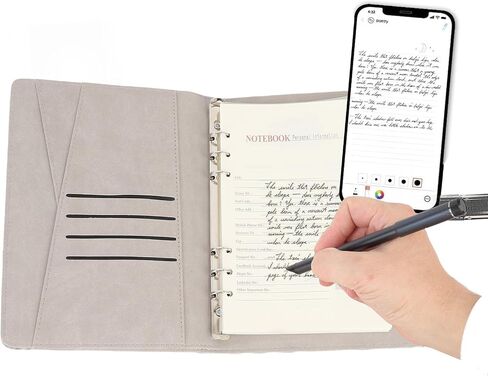 FOSA Digital Smart Pen Notebook Set, Real Time Sync OCR Text Recognition 5.0 for Android Phones Tablets, with Offline Storage Video Playback (Blue) in Saudi Arabia