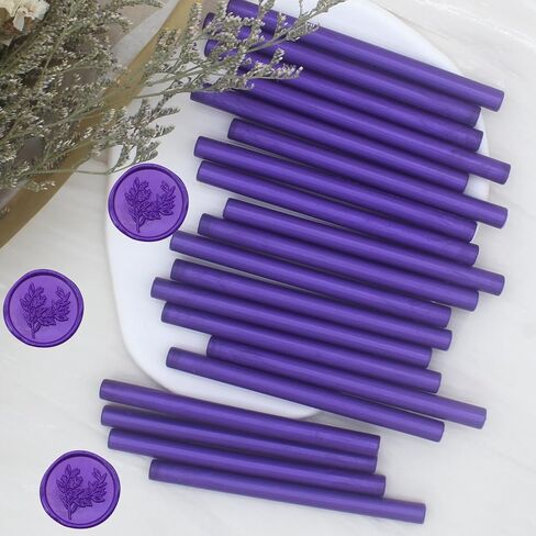 Gold Wax Seal Sticks 20pcs, Andotopee Glue Gun Wax Seal Sticks for Wax Seal Stamp, Premium Sealing Wax for Envelope Letter Seal Wedding Invation Craft Adhesive, Great Gift Ideas (Mini Size) in Saudi Arabia