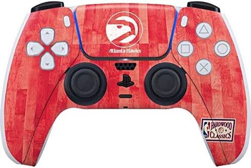 Skinit Skinit Gaming Gaming Skin متوافق مع وحدة تحكم PS5 - NBA Atlanta Hawks Black Animal Print Design in Kuwait
