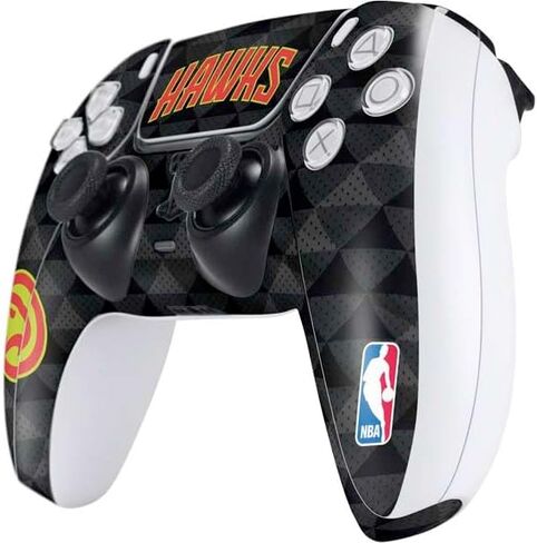 Skinit Skinit Gaming Gaming Skin متوافق مع وحدة تحكم PS5 - NBA Atlanta Hawks Black Animal Print Design in Kuwait