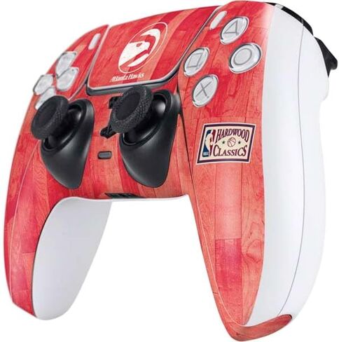 Skinit Skinit Gaming Gaming Skin متوافق مع وحدة تحكم PS5 - NBA Atlanta Hawks Black Animal Print Design in Kuwait