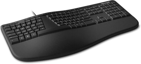 Microsoft LXM-00004 لوحة مفاتيح مريحة سلكية ، أسود in Saudi Arabia