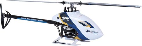 OMPHOBBY M2 EVO MK2 RC Helicopter for Adults Dual Brushless Motors Direct-Drive 6 Channel RC Helicopters Outdoor, Superior 3D Remote Control Plane Gifts Newly Upgraded Mini Drone PNP Orange in Kuwait