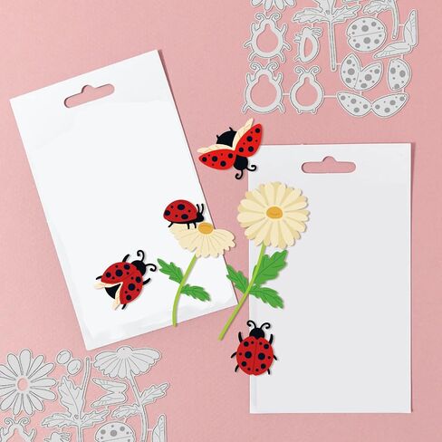 GLOBLELAND Animal Theme Bee Text Cut Dies Lovable Bee Metal Frame Decoration with Honeycomb Flower Cutting Dies Metal Embossing Stencil for Card Making Scrapbooking DIY Paper in Saudi Arabia