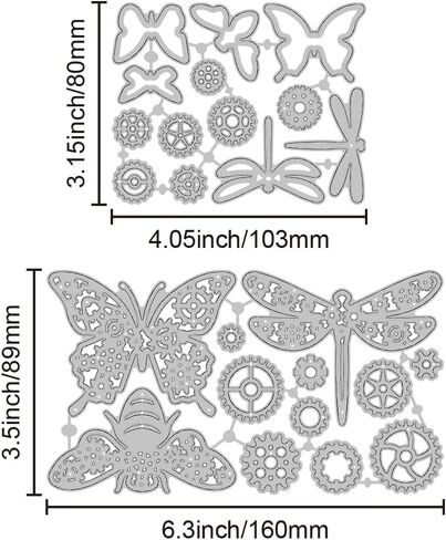 GLOBLELAND Animal Theme Bee Text Cut Dies Lovable Bee Metal Frame Decoration with Honeycomb Flower Cutting Dies Metal Embossing Stencil for Card Making Scrapbooking DIY Paper in Kuwait
