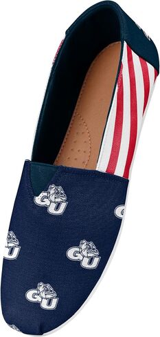 FOCO Auburn Tigers NCAA Womens Glitter Low Top Canvas Shoes - 7 in Saudi Arabia