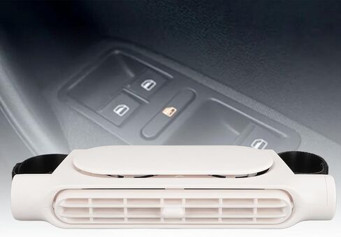 مروحة سيارة Yoidesu للسائق ومقعد الراكب - 3 سرعة للرياح ، مروحة مقعد السيارة ، محمولة USB Backseat ، مروحة تبريد الأطفال ، طفل هادئ ، مسند رأس ، 3 سرعات للسيارات Van RV Truck in Saudi Arabia