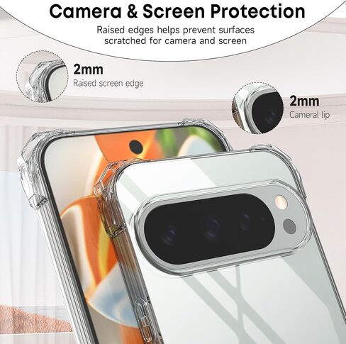 حزام حزام لـ Google Pixel 9 Pro XL Crossbody Rope ، غطاء خلية مضادة للانتشار مع حزام سلك عنق قابل للتعديل ، حالة هاتف شحنة شفافة واضحة لـ Google Pixel 9 Pro XL Girls Summer in Kuwait