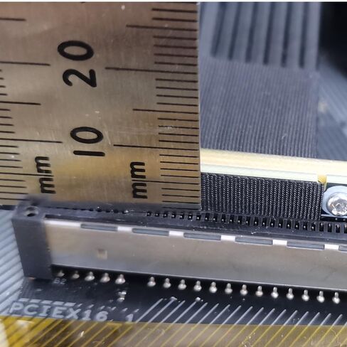 ADT-LINK PCI Express 4.0/3.0 x4 ذكر إلى x8 PCI-E X4 إلى X8 SLOT CATING 90 درجة مستقيمة كابلات التمديد اليمنى (20 سم ، R28SL-TL 4.0) in Kuwait
