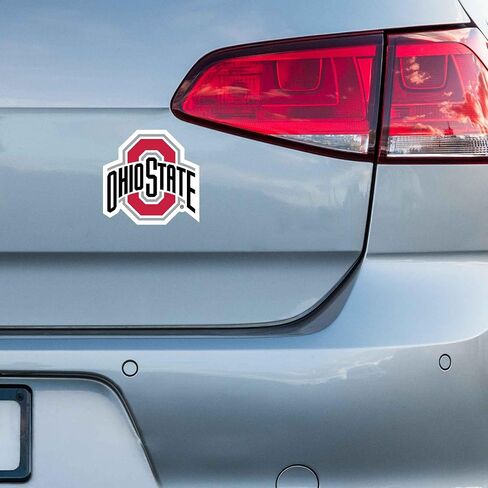 Ohio State University Logo Adhesive Vinyl Decal - Fun Buckeyes Sticker for Car, Laptop or Water Bottle in Saudi Arabia
