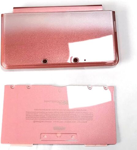 قضية غلاف قذيفة الإسكان البديلة لوحدة التحكم في لعبة Nintendo 3DS ، كاملة إكسسوارات حالة الاستبدال الكاملة لـ 3DS Pink in Saudi Arabia