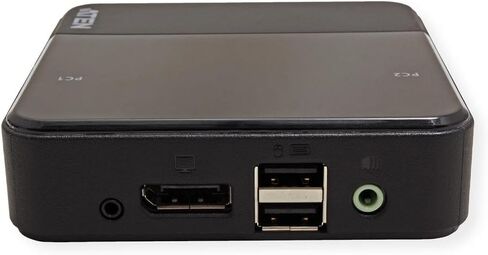 ATEN USB DisplayPort/Audio 2 Port KVM Switch CS782DP 4K UHD (3840 × 2160 @ 60 Hz) 4K DCI (4096 × 2160 @ 60 هرتز) ، ودعم Windows ، و Mac ، و Sun ، و Linux ، المملكة المتحدة ، 1 كيلو فولت في السوق. in Kuwait