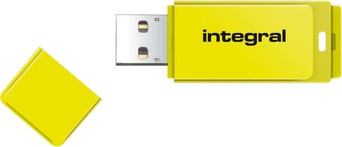 32GB Neon Yellow USB 2.0 Flash Drive in Saudi Arabia