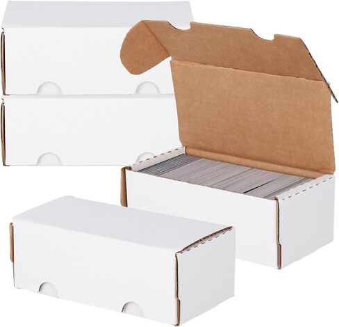 BCW 400-Count Storage Box for Trading Cards | 200 lb. Test Strength | (4-Count) in Saudi Arabia