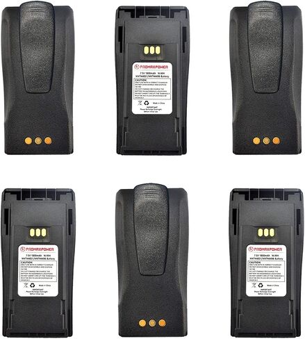 [10-Pack] ProMaxPower 1800mAh Ni-Mh Batteries for NNTN4851, NNTN4496, NNTN4497 Motorola Two-Way Radios CP040 CP150 CP200 CP200XLS EP450 GP3188 PR400 in Kuwait
