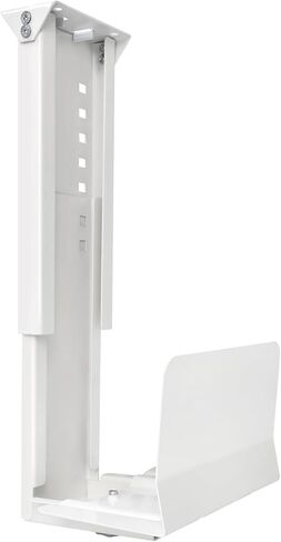 TooCust Heavy Duty Computer Wall Mount, Also Great for PC Mount Under Desk - Height Adjustable from 12" to 20", Width Adjustable from 5.7" to 8" - Computer Mount PC Holder Under Desk or On Wall in Kuwait