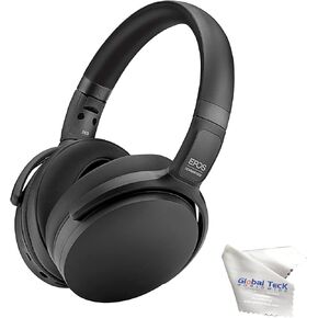 GTW Bundle with EPOS Adapt 360 Wireless Headset and Global Teck Microfiber Cloth- for Streaming Voice and Video, Distance Learning, Remote Work, School, Conferencing Apps - Zoom, Webex, Meet, Teams